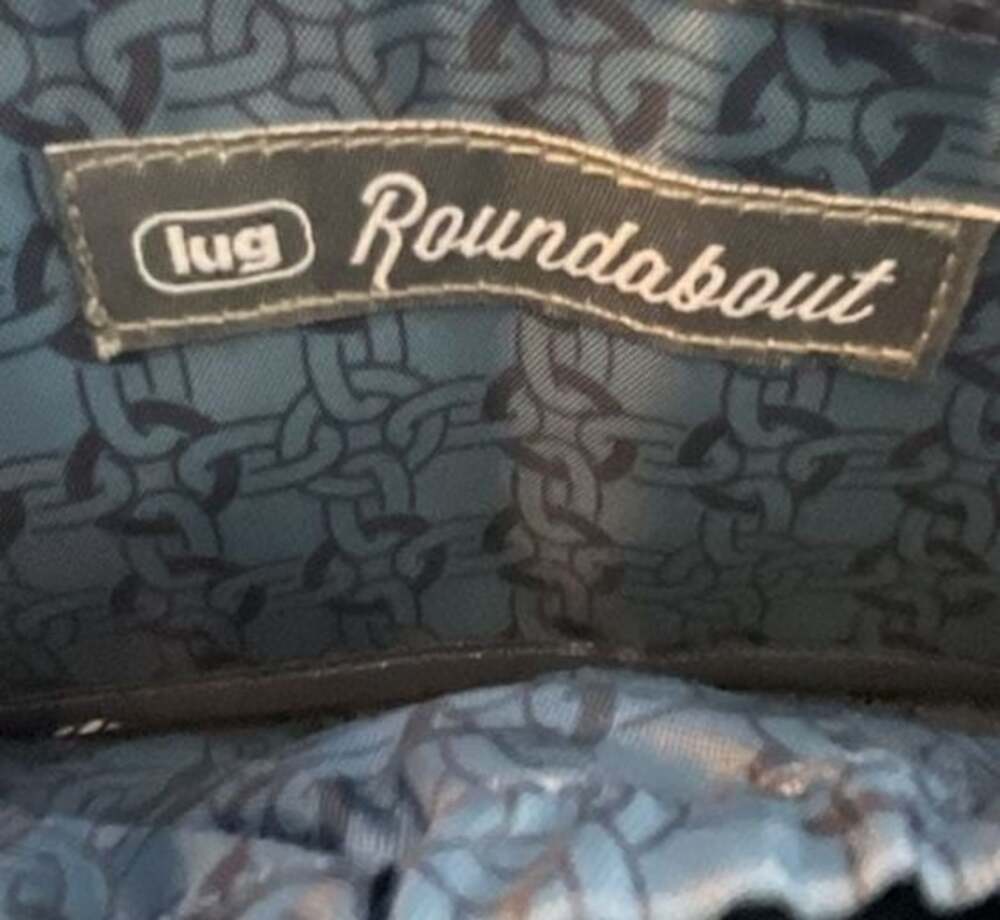 Lug Roundabout 2 Quilted Crossbody Bag in Nautical Navy - Picture 5 of 7